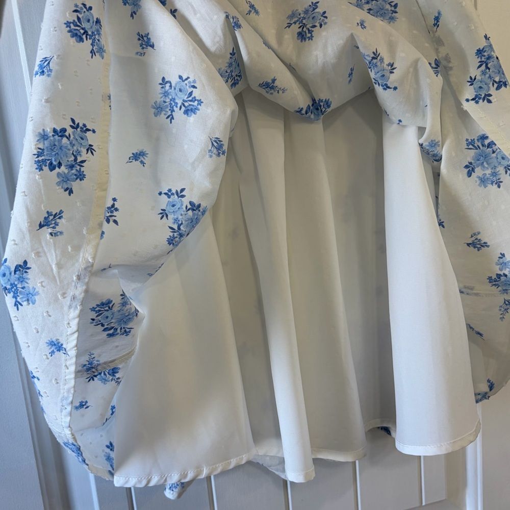 Altar'd State Shannon Floral Clip Dot Dress Women's Size Medium NWOT - Picture 10 of 14